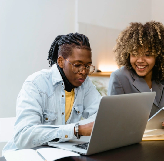 Person looking at insurance information on a computer