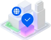 global address verification icon