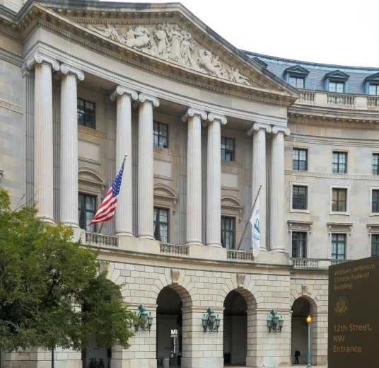 Woman in a warehouse preparing ecommerce orders